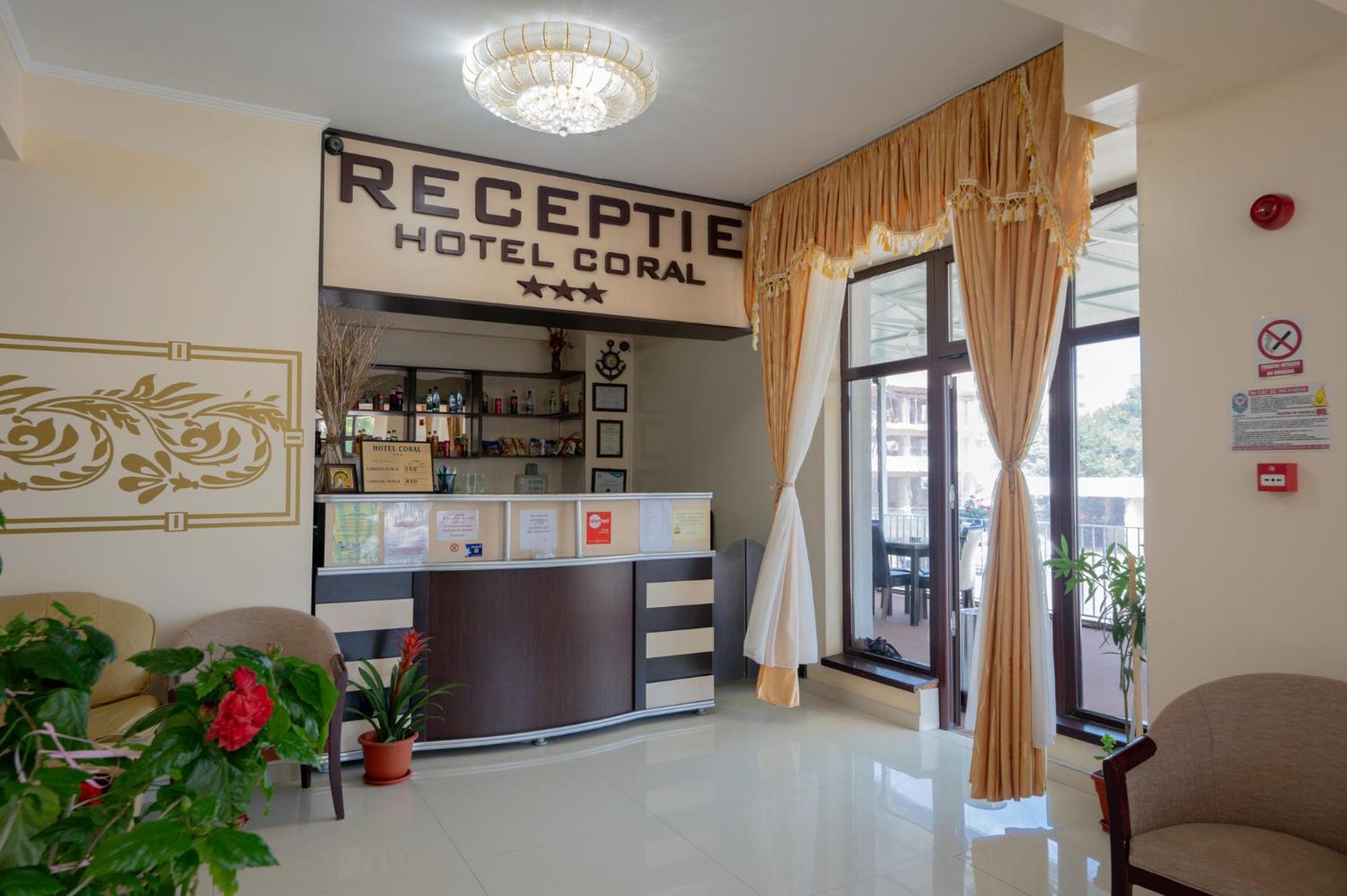 Hotel Coral Eforie Nord Exterior foto