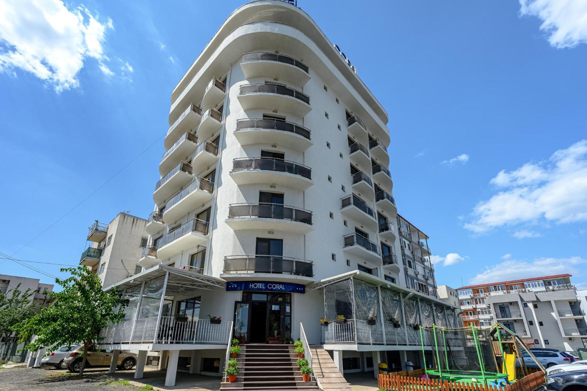 Hotel Coral Eforie Nord Exterior foto