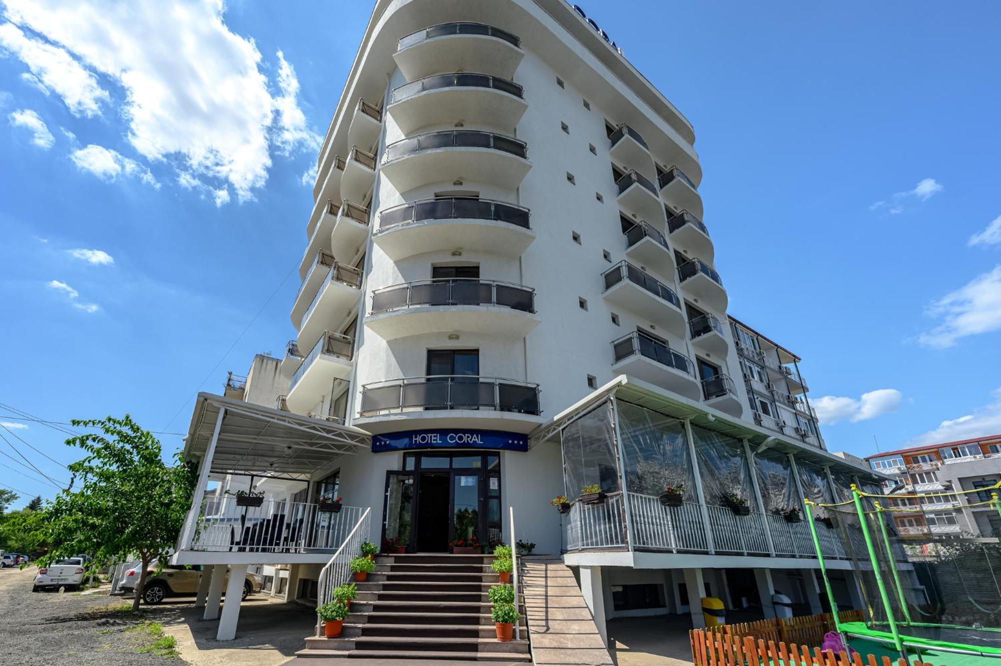 Hotel Coral Eforie Nord Exterior foto